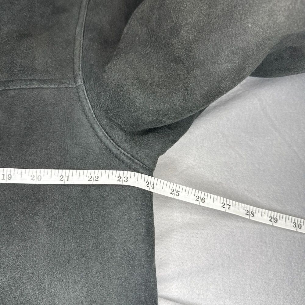 Fontelli Milano Italy Women's Shearling Coat 100% Lambskin Suede Teddy Lined 2XL - Picture 10 of 12